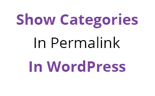 Logo for showing categories in permalink/breadcrumbs for WordPress
